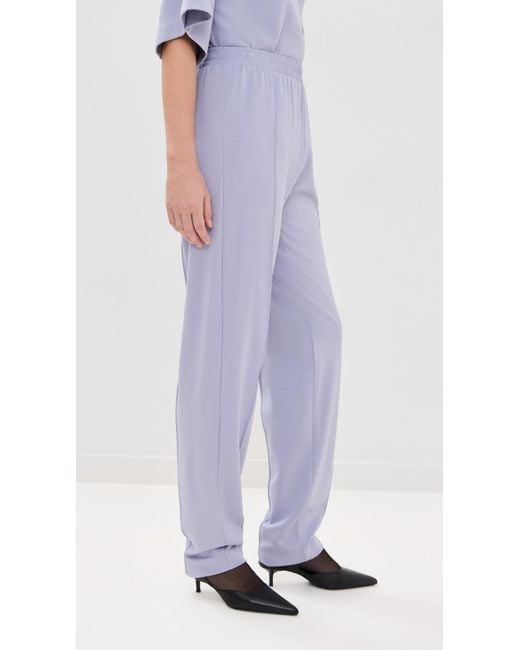 BITE STUDIOS Blue Jersey Trousers