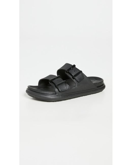 Shop Vince Jady Buckle Slides