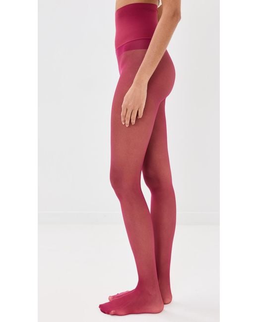 Commando Red Premier Sheer Tights