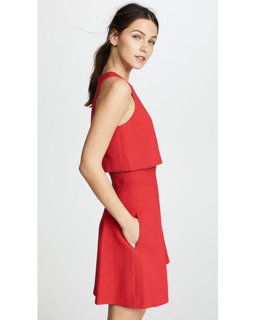 black halo sanibel 2 piece mini dress