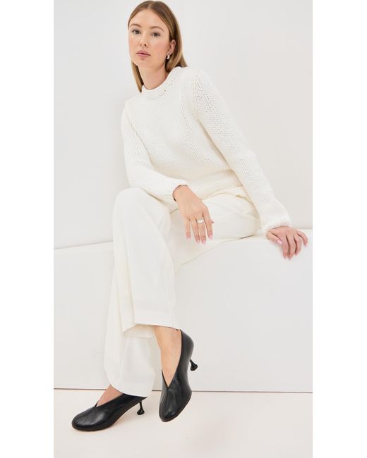 Co. White Long Sleeve Knit