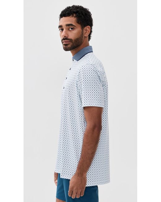 Greyson Blue Ghost Dreamer Polo for men