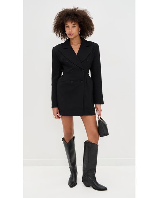 Lioness Black Wimbeldon Mini Dress