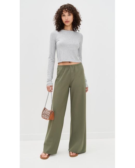 La Ligne Green Colby Pants