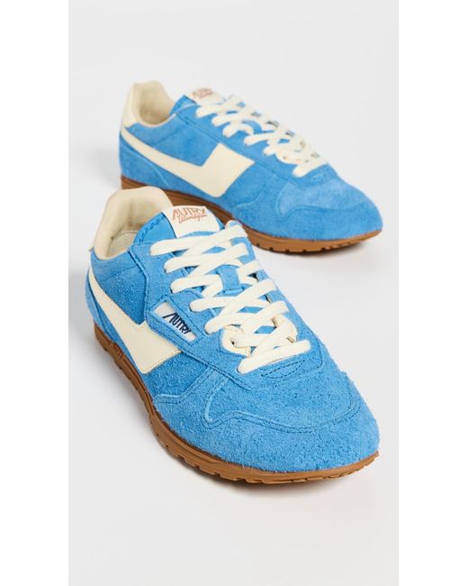 Autry Blue Windspin Sneakers
