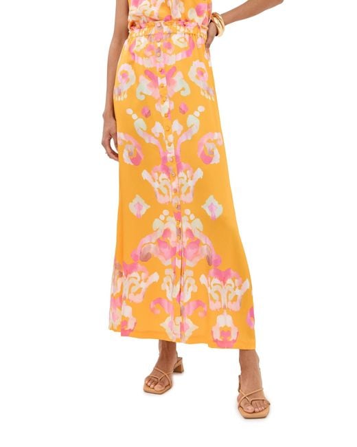 Figue Orange Bastien Skirt