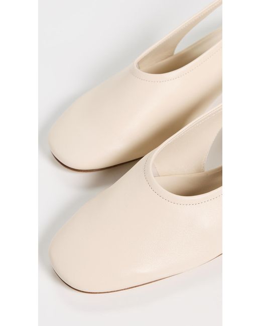 Aeyde Black Dua Nappa Leather Pumps