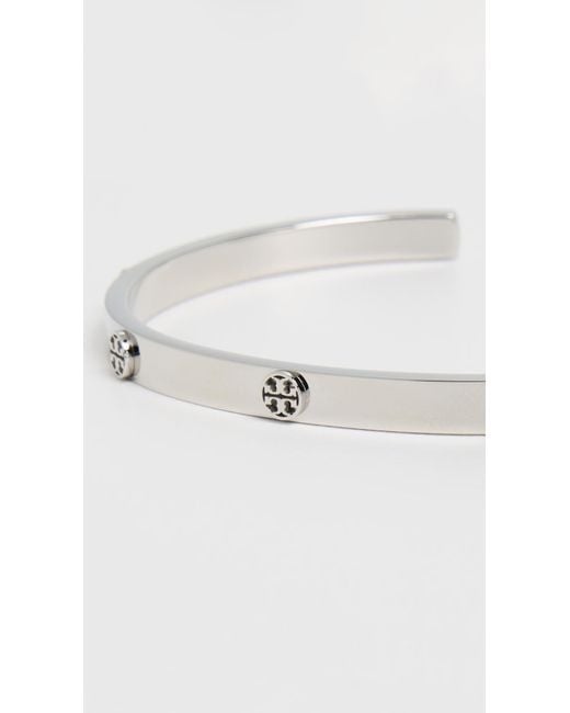 Tory Burch Black Miller Stud Thin Cuff