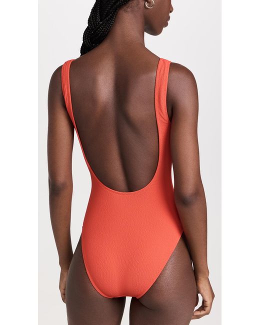 Solid & Striped Red Soid & Striped The Uea One Piece Ava