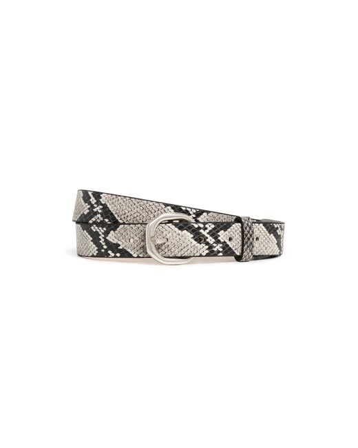 Rag & Bone Black Small Audrey Belt