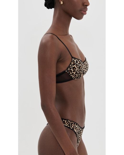 Only Hearts Brown Underwire Bra