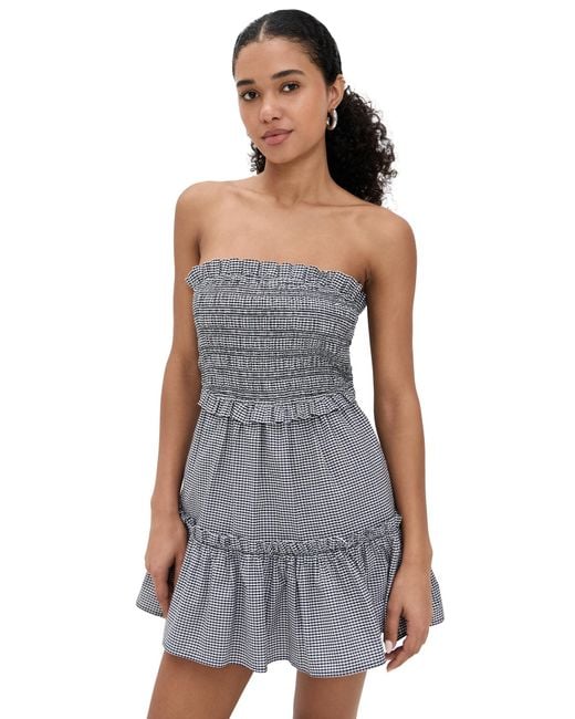 Sea Black Neci Gingham Coverup