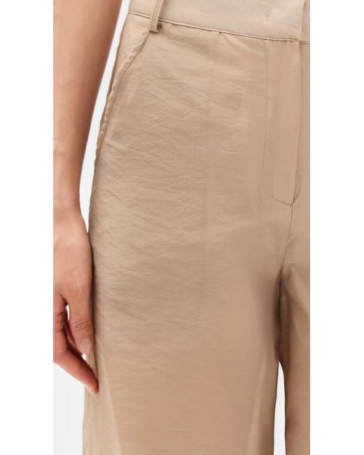 Simonett Natural Sheer Flow Trousers