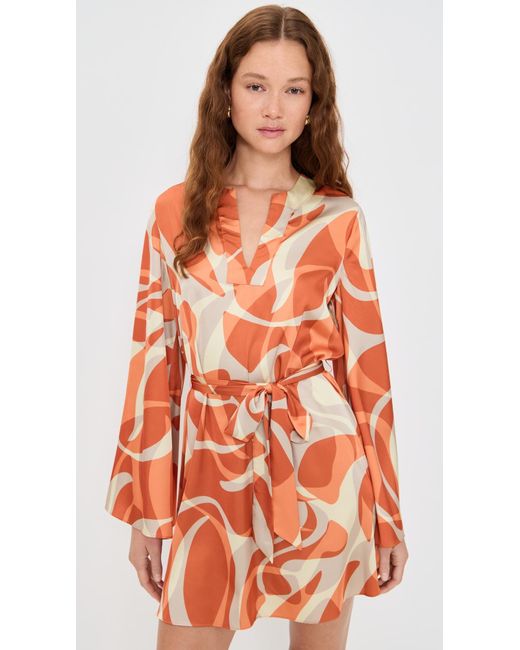 MISA Los Angles Orange Dusty Tunic