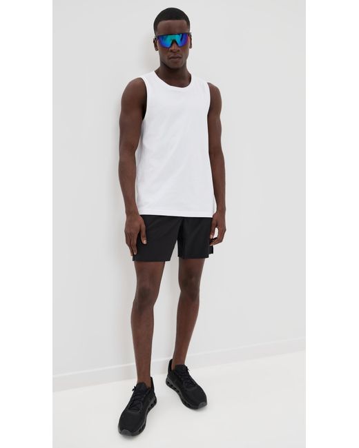 TEN THOUSAND Black Interval Lined Shorts 7 for men
