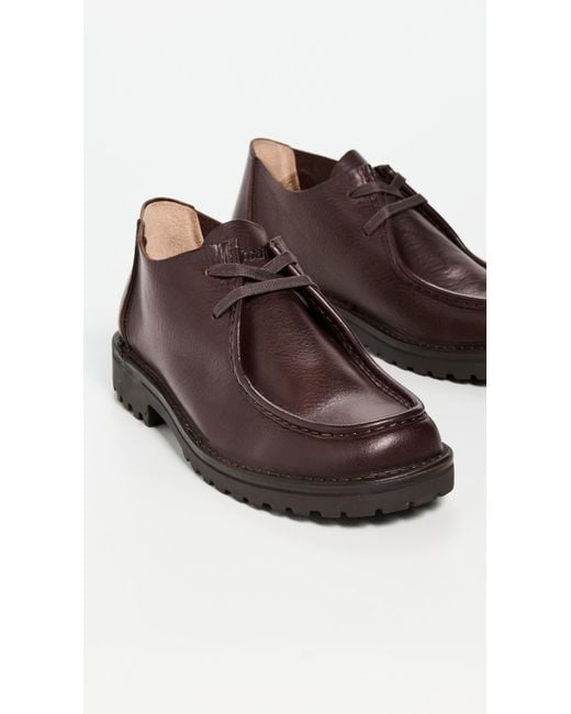 Astorflex Brown Beenflex Leather Lug Sole Lace Up Boots for men