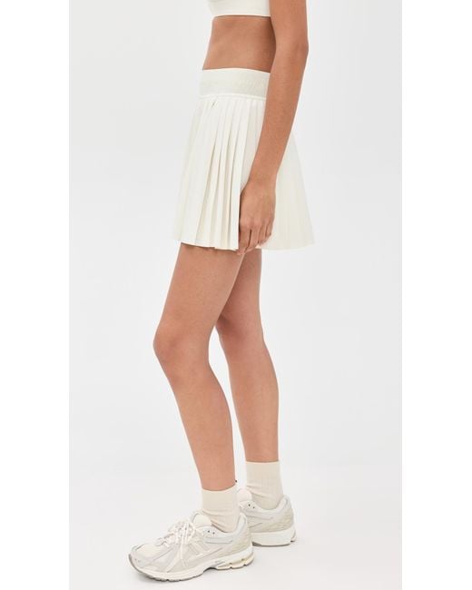 Adidas By Stella McCartney White Asmc Truepurpose Training Pleated Skort