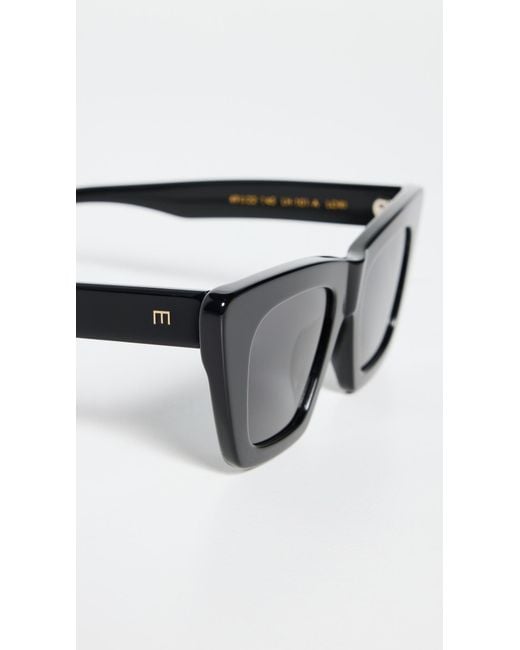 Elisa Johnson Black Lori Sunglasses