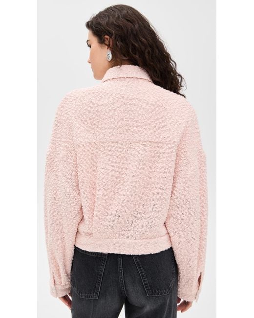 IRO Pink Pabli Jacket