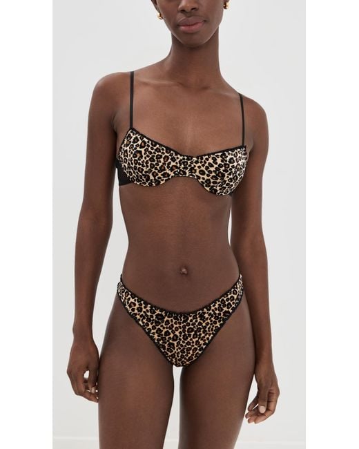 Only Hearts Brown Underwire Bra