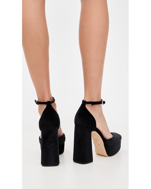 Badgley Mischka Black Jayda Platform