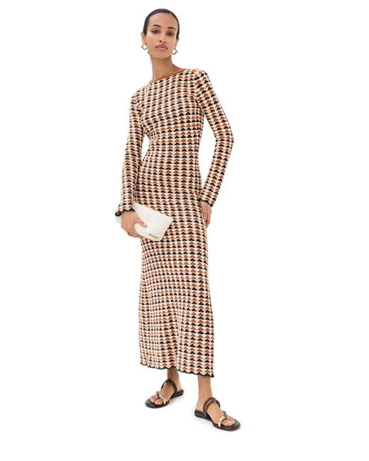 Escvdo White Totora Maxi Dress