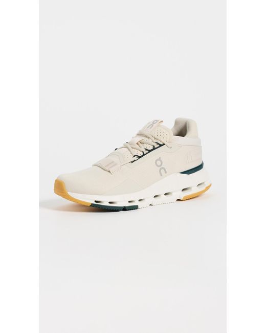 On Shoes White Cloudnova 2 Sneakers