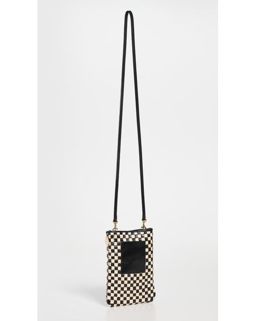 Clare V. Quilted Poche - Black