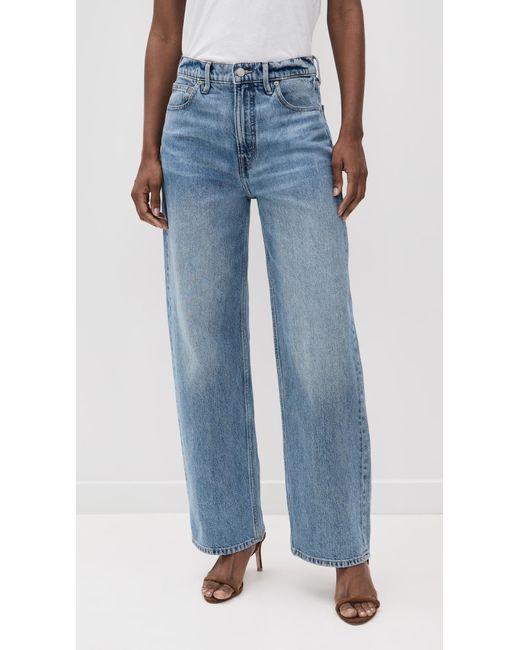 GOOD AMERICAN Blue Good Standard Baggy Jeans