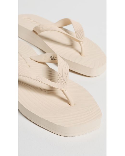 Sleeper Multicolor Platform Flip Flops