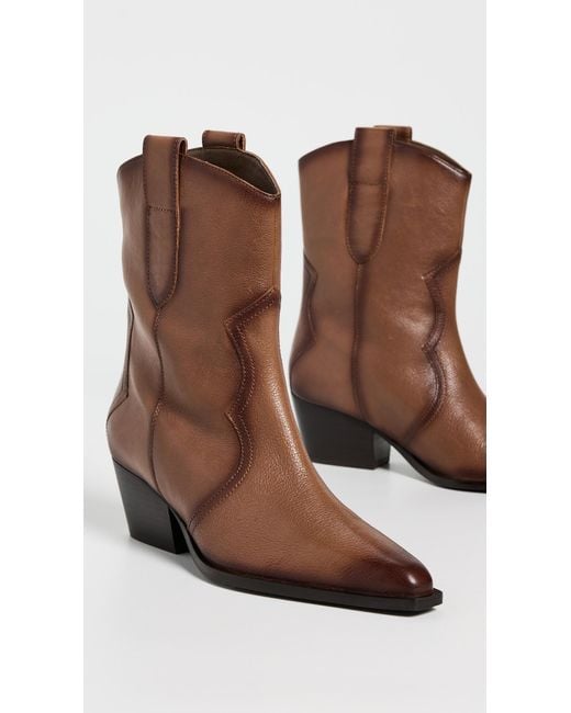 Free People Brown Cat Nap Cowboy Boots