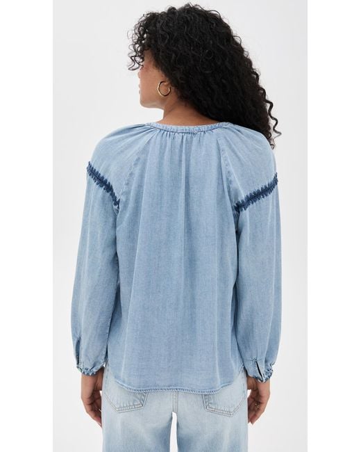 Rails Blue Toshi Shirt
