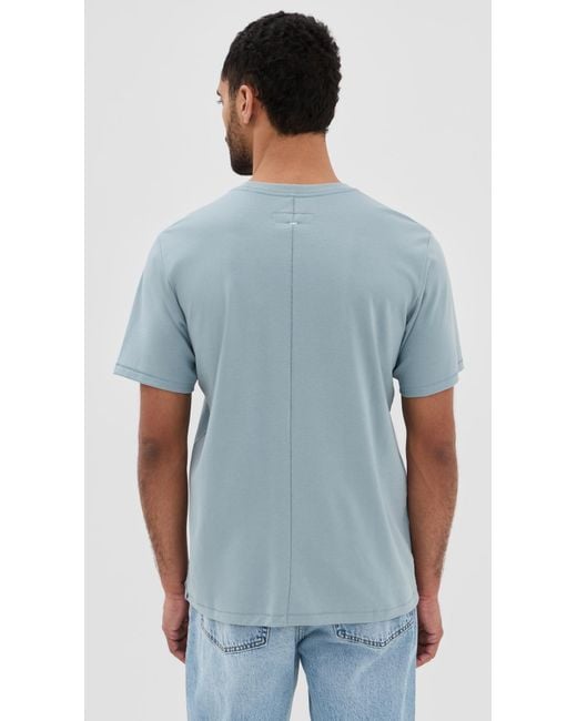 Rag & Bone Blue Pure Pima Tee for men