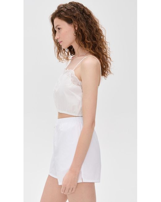 LoveShackFancy White Aliaya Top