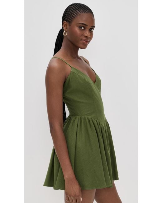 Seven Wonders Poppy Mini Dress in Green | Lyst Seven Wonders Poppy Mini Dress in Green | Lyst