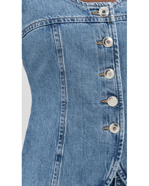 ALIGNE Blue Ariella Denim Top
