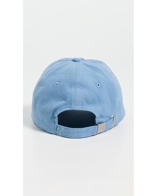 Damson Madder Blue Washed Smiley Cap