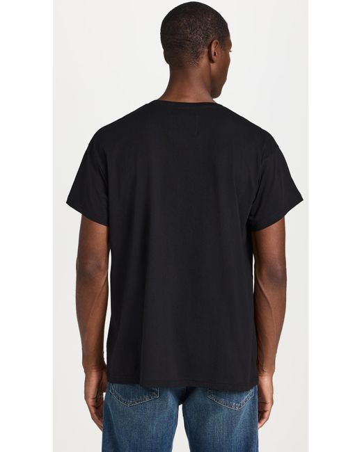 Jeanerica Black Marcel Classic Tee for men