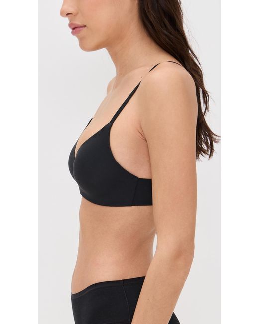 Calvin Klein Black Perfectly Fit Wire Free T-Shirt Bra