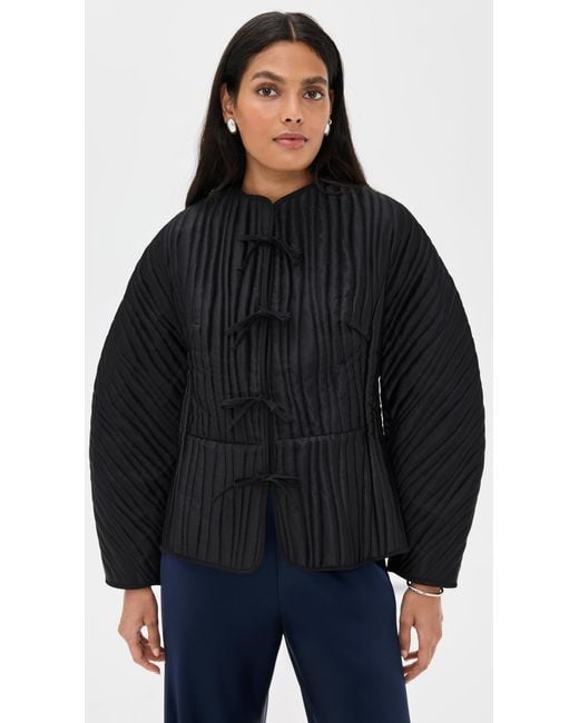 Sleeper Black Hebao Quilted Jacket