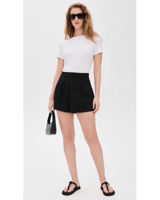 Theory White Tiny Tee