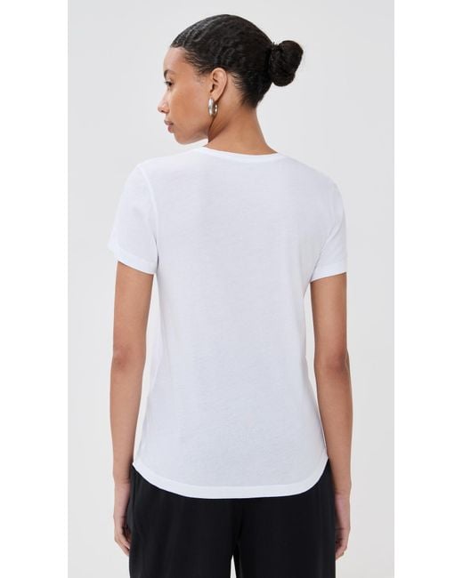 Another Tomorrow White Crew Neck Tee