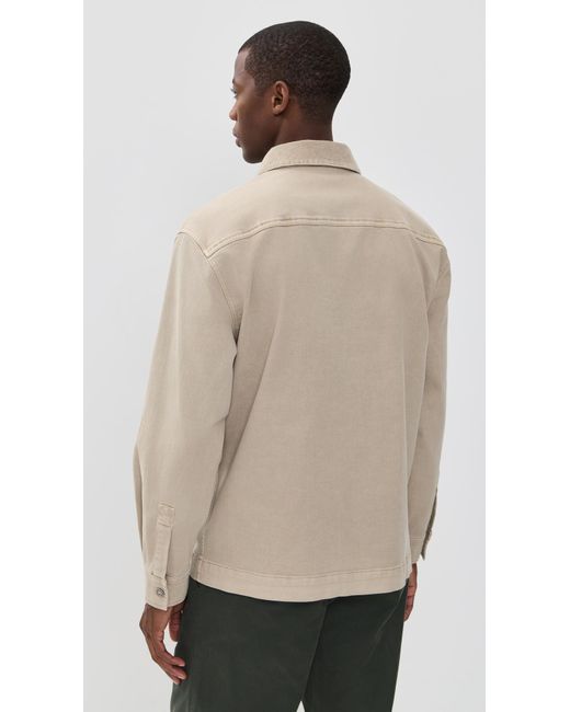 Fair Harbor Natural Seaport Chore Jacket for men