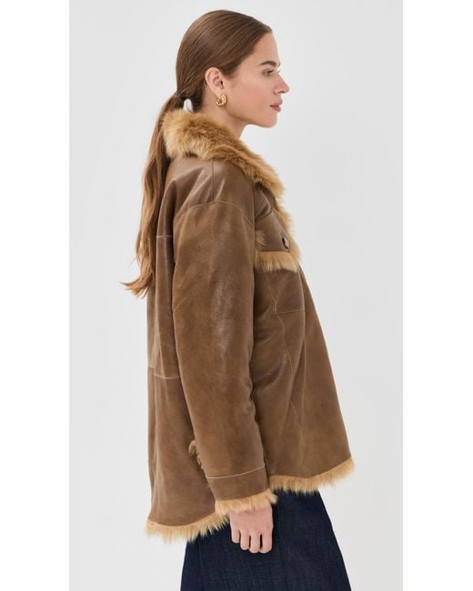 Twp Brown Aspen Bomber Jacket