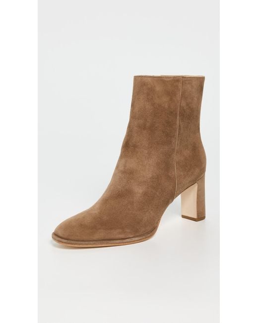 Reformation Natural Gillian Ankle Boots