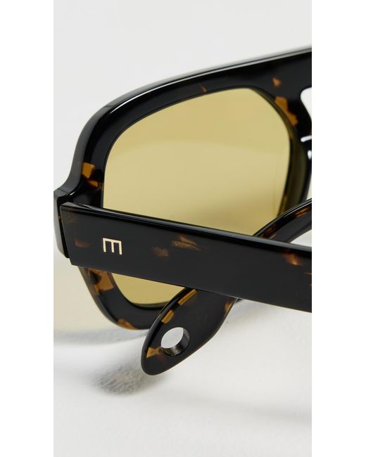 Elisa Johnson Black Jane Sunglasses