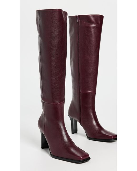 Staud Purple Hendrix Boots