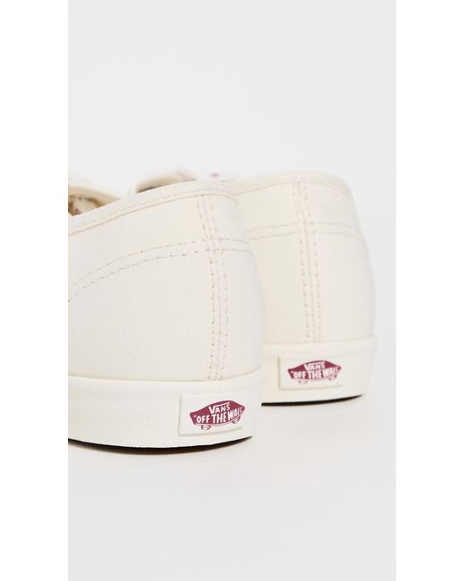 Vans White Authentic Lowpro Sneakers
