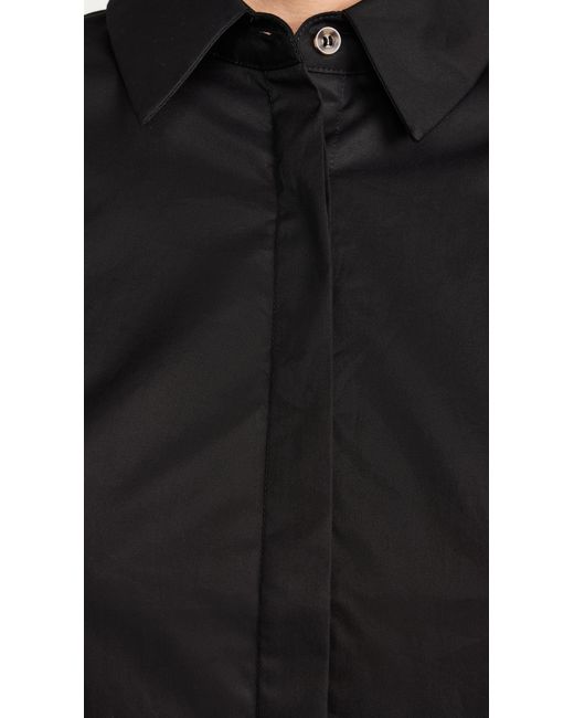 Hevron Black Leonora Top