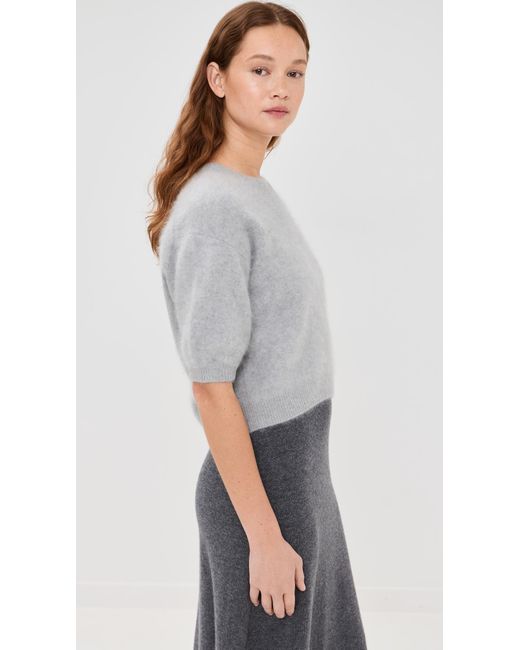 Lisa Yang Gray Juniper Cashmere Sweater